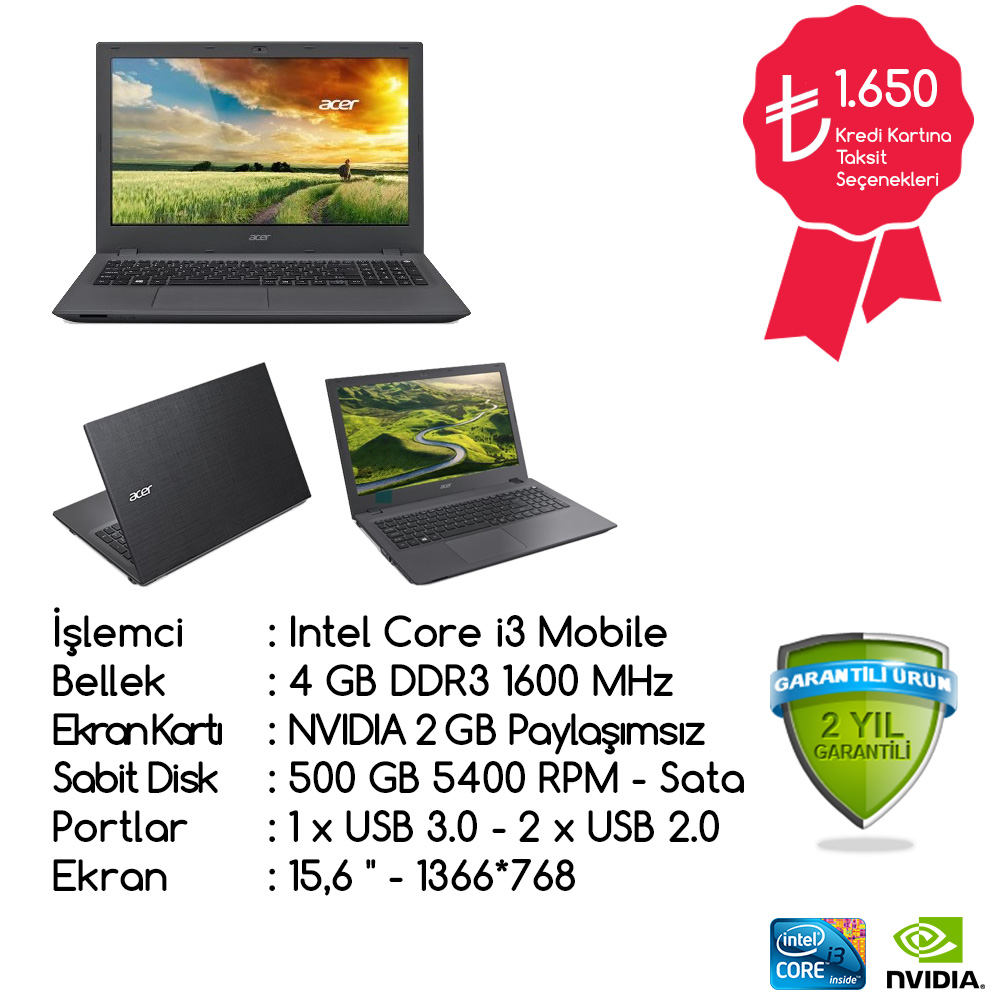Acer E5-573G i3