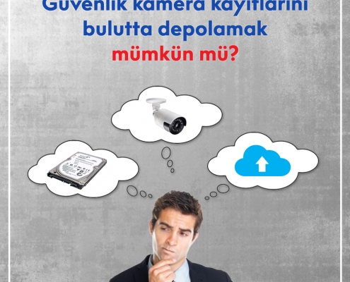 Güvenlik kamera kayıtlarını bulutta depolamak mümkün mü?