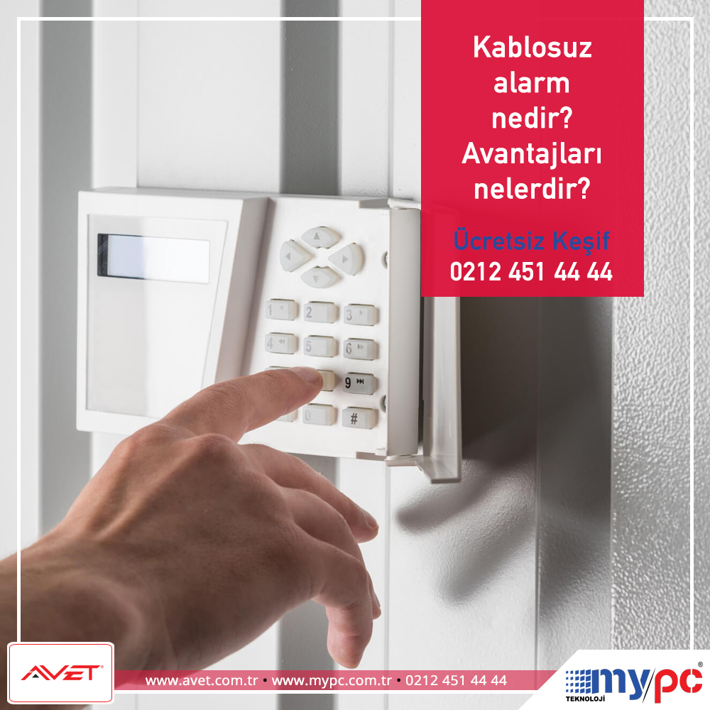 Kablosuz alarm nedir? Avantajları nelerdir?